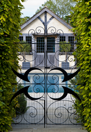 Garden Designer Justin Spink Cottage Garden beneath the Whitehorse