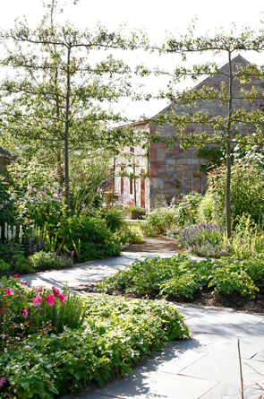 Garden Designer Justin Spink Cottage Farmhouse in Cheviots