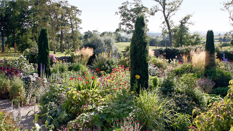 Garden Designer Justin Spink Cottage Farmhouse in Cheviots