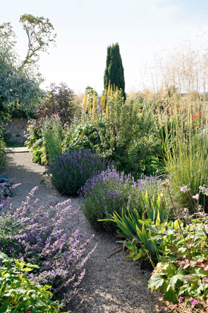 Garden Designer Justin Spink Cottage Farmhouse in Cheviots