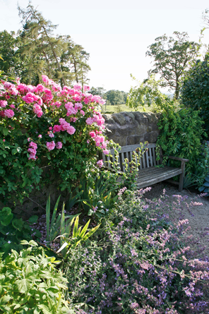 Garden Designer Justin Spink Cottage Farmhouse in Cheviots